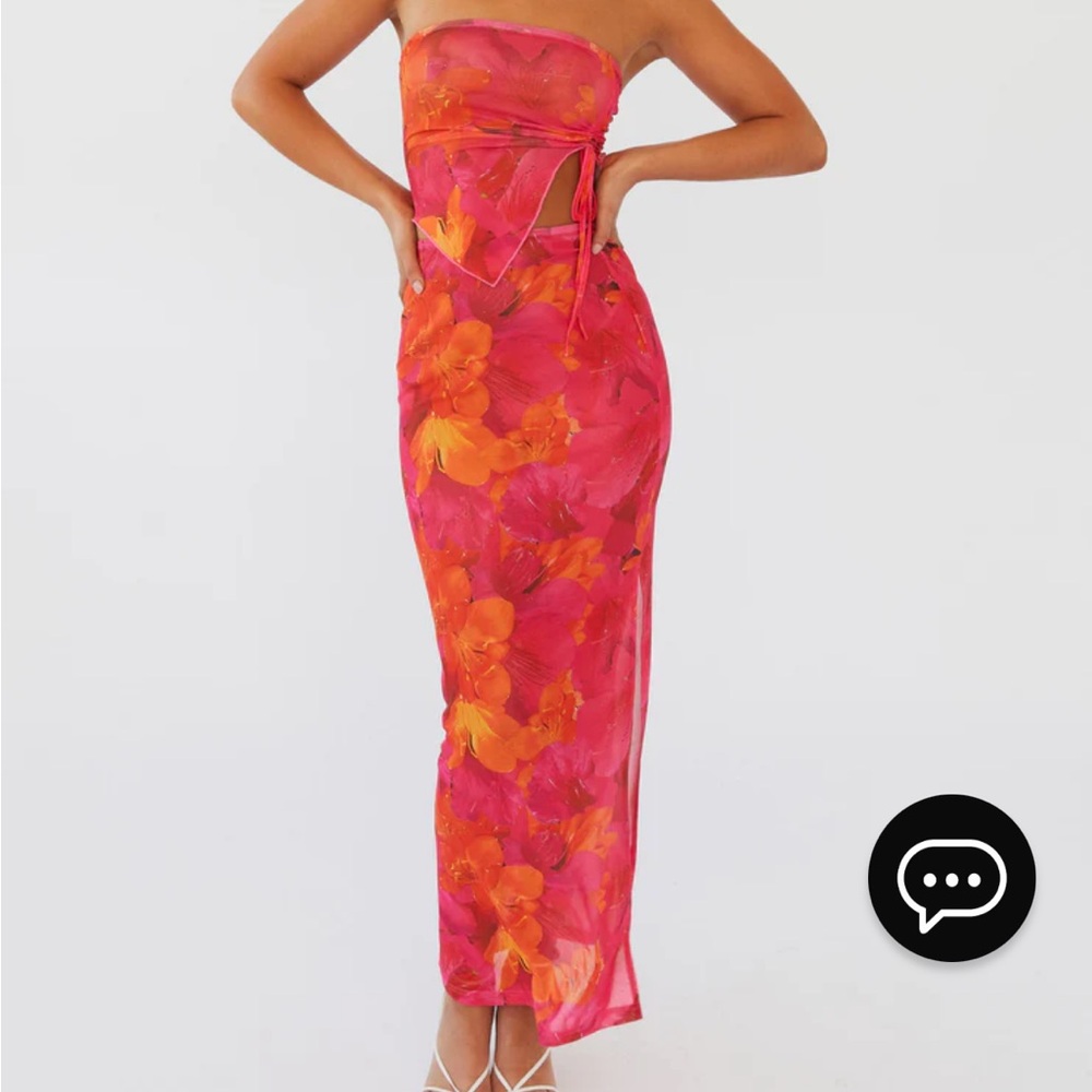 Peppermayo Rooftop party mesh two piece set